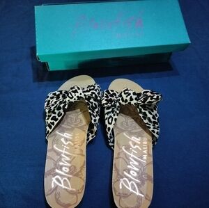 Blowfish Leopard Print sandals